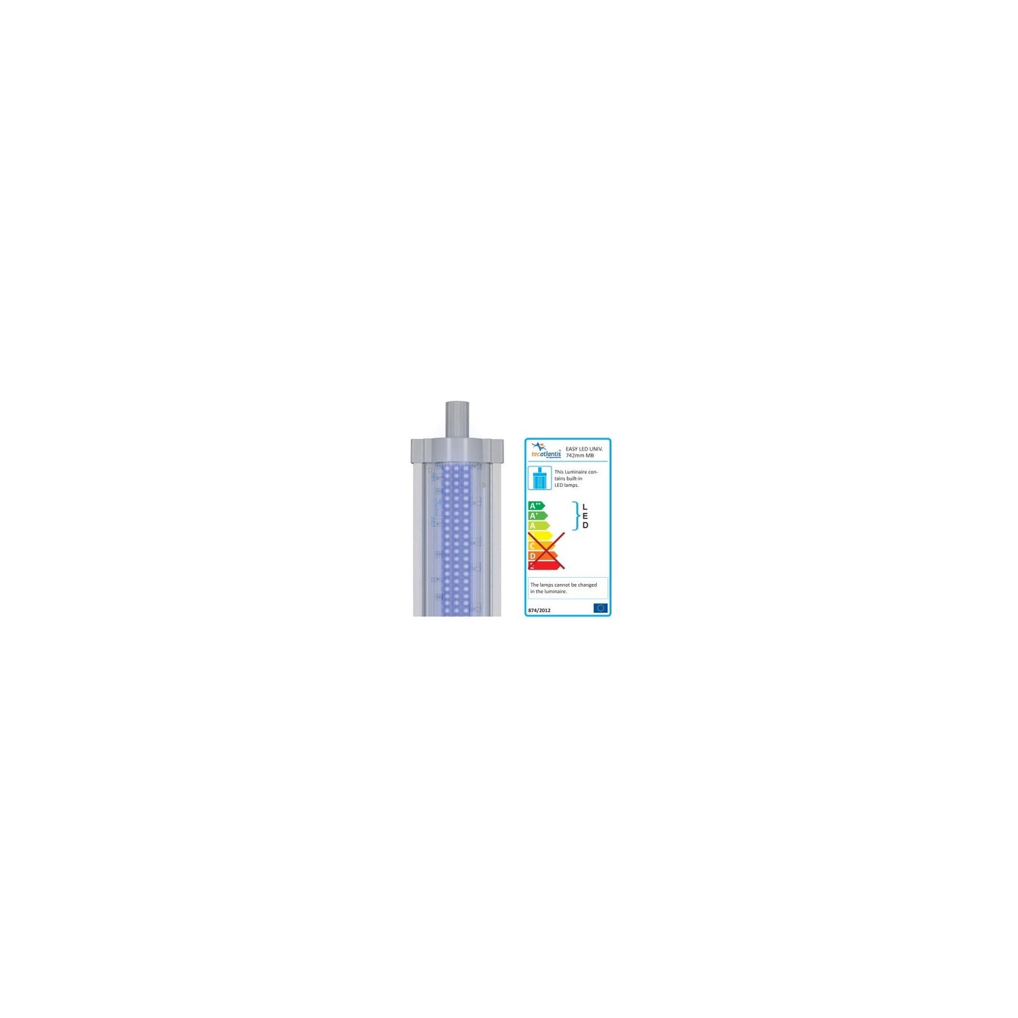 AQUATLANTIS - Easy Led Deep Blu 1047 mm