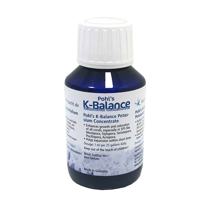 KORALLEN ZUCKT Pohl's K-balance kaliummix konzentrat 100 ml potassio