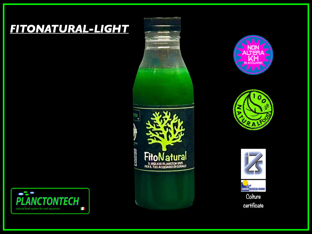 PLANCTONTECH Fitonatural light new top formula + 30% densita' di microalghe 250 ml