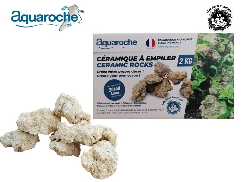 AQUAROCHE Ceramic rocks 1 kg