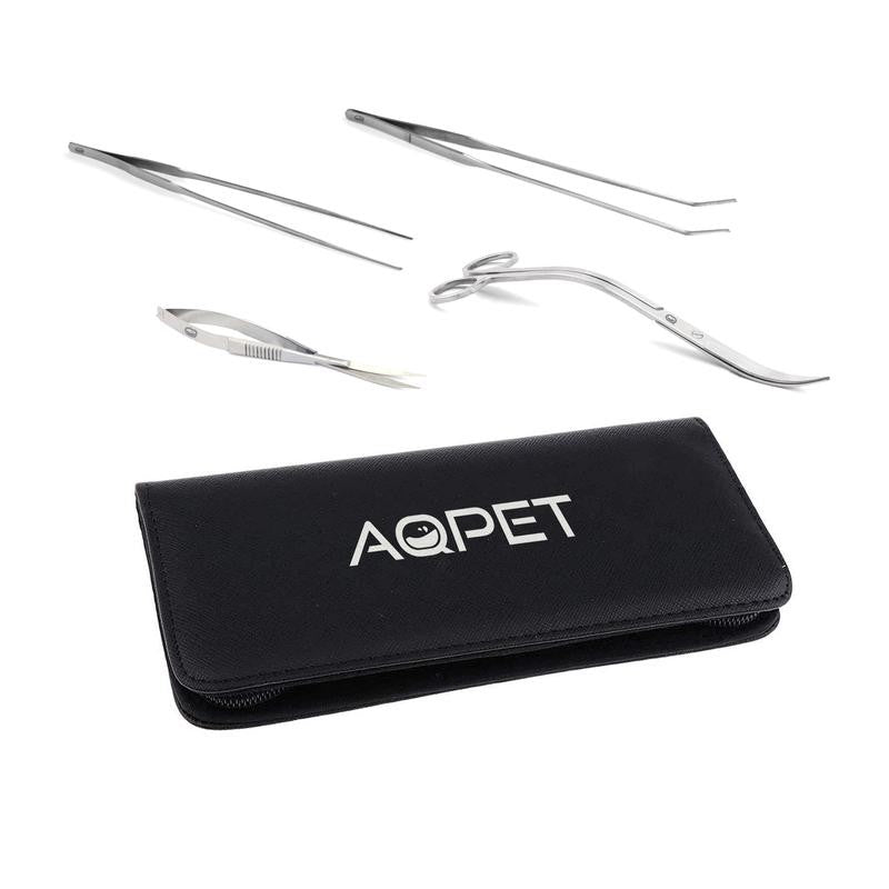 AQPET Zen tools aquascaping kit 5 pezzi (4+astuccio)