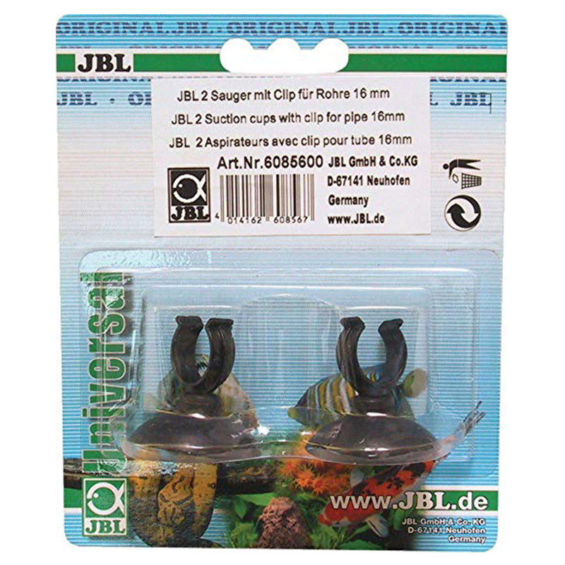 JBL Ventosa con clip plastica 2 pz 16 mm