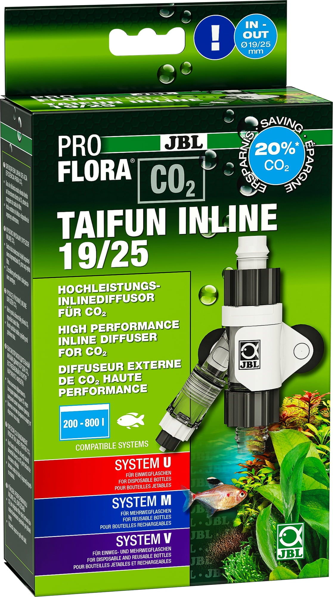 JBL Proflora Co2 taifun inline 19/25