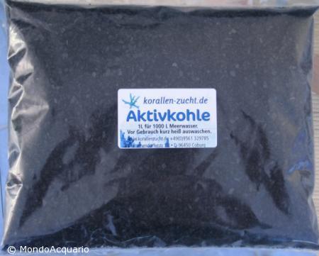 KORALLEN ZUCKT Aktivkohle carbone attivo 1lt