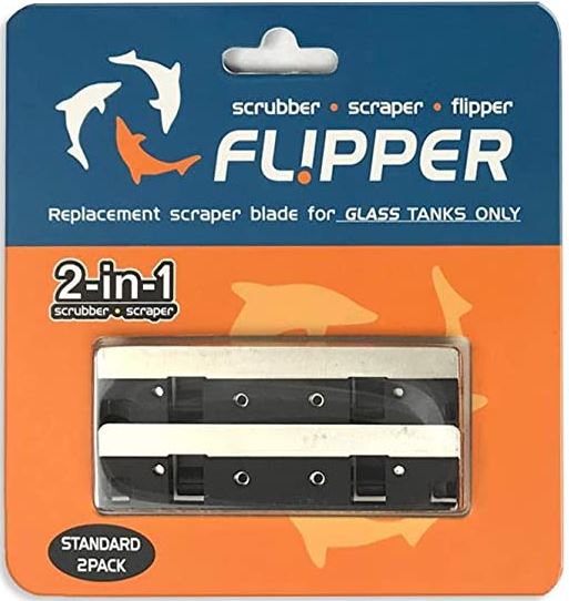 FLIPPER Ricambio lamette in acciaio standard