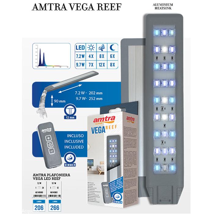 AMTRA Plafoniera vega led reef 9,7w