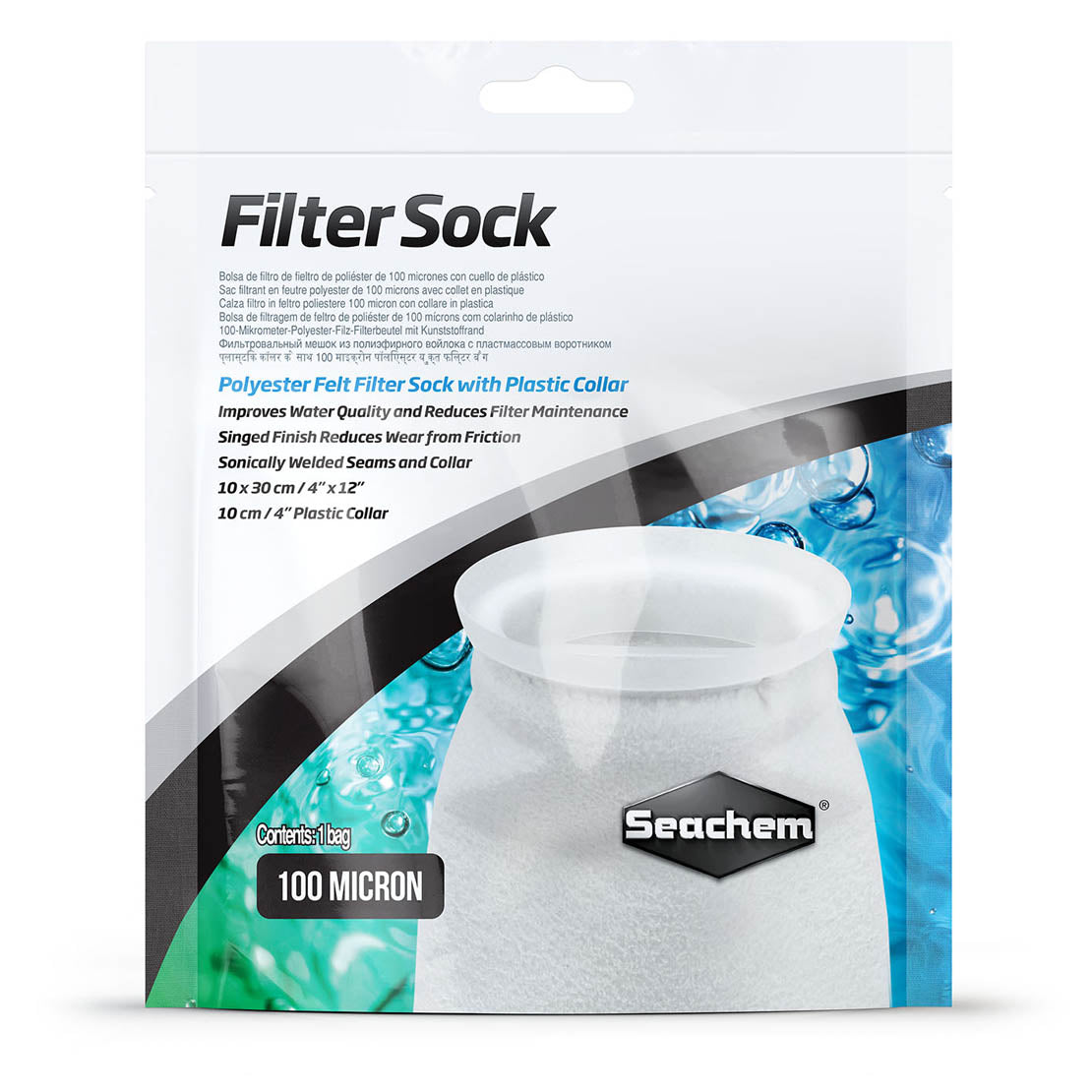 SEACHEM Filter sock 100 micron