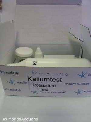KORALLEN ZUCKT  Test potassio