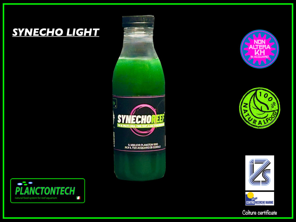 PLANCTONTECH Synecoreef light
New top formula +30% di microalghe 
OMAGGIO SKIM STOP
