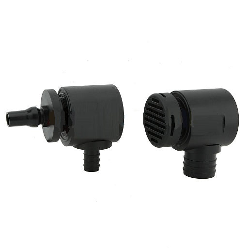AGP New kit tracimazione carico/scarico marino Nero  foro 46 completo di tubi