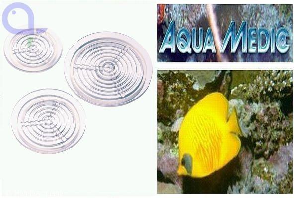 AQUA MEDIC Round grate 40 mm trasparente 3 pz