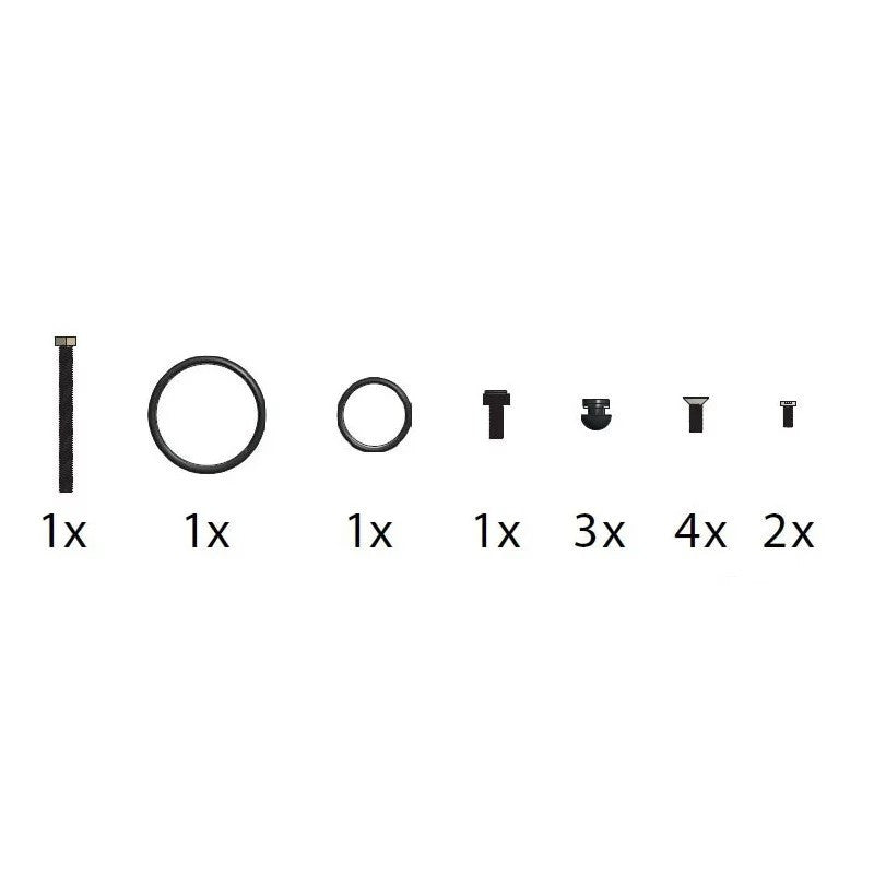 AQUA MEDIC Ricambio set oring power flotor S+ viti