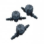 TWO LITTLE FISH Micro valve barb x barb 6 pezzi