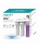AQPET  Impianto osmosi 50 galloni 4 stadi bicchieri 10 pro Osmosy 4 PRO