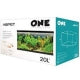 AQPET Acquario one in vetro mini    20 lt 36x22x26H