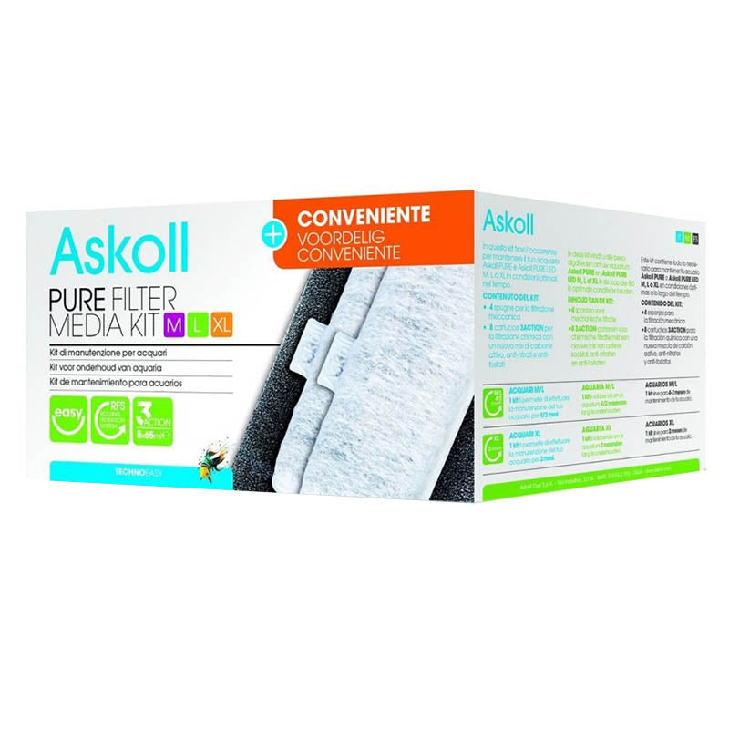 ASKOLL Filter media kit M/L/XL MAX